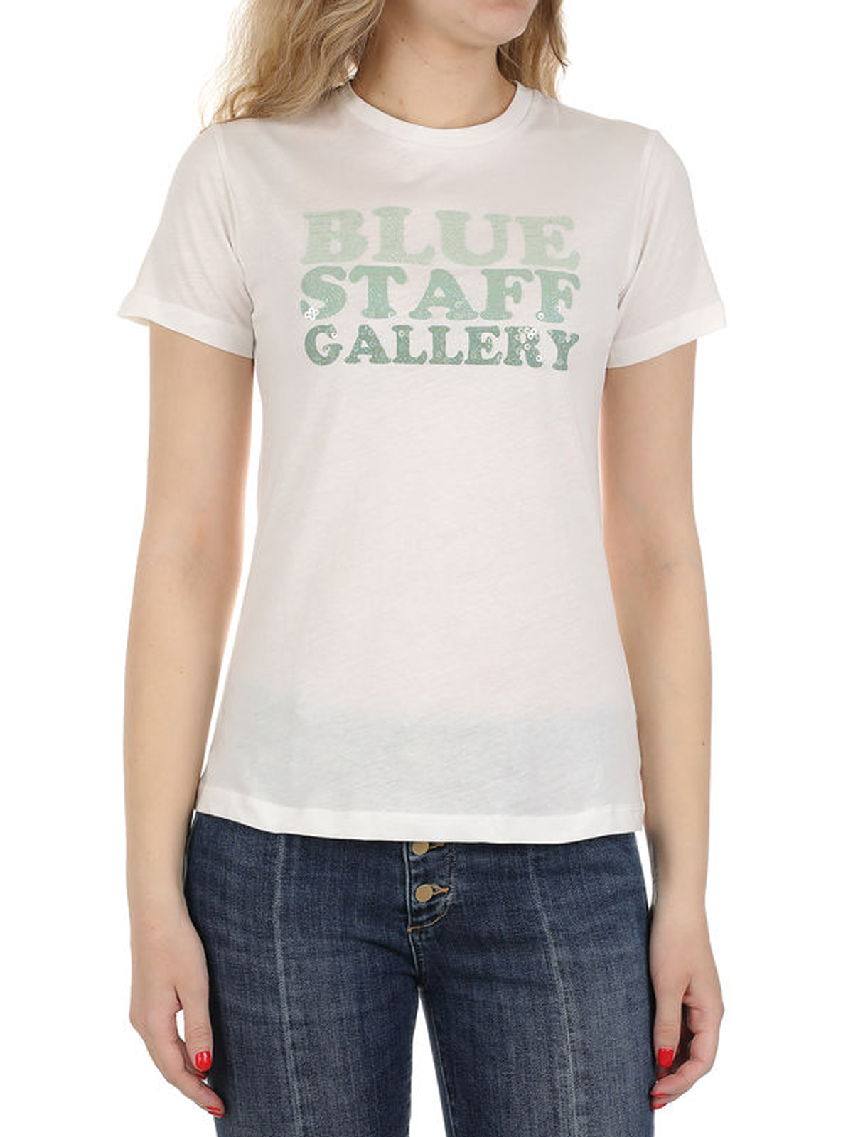   Staff | Blue Staff Gallery Tee | Womens T-Shirts