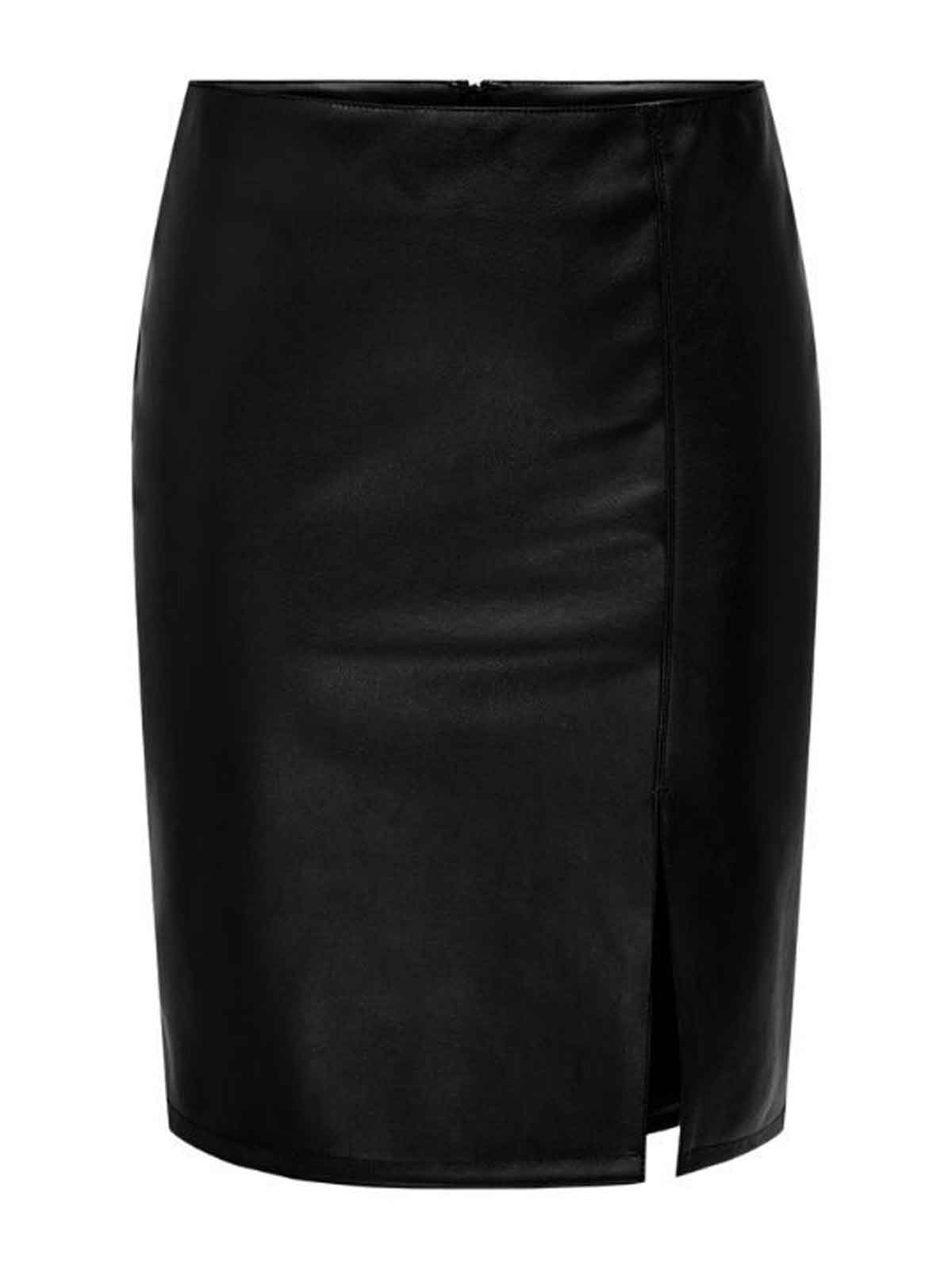   Only | Heidi Faux Leather Pencil Skirt |  