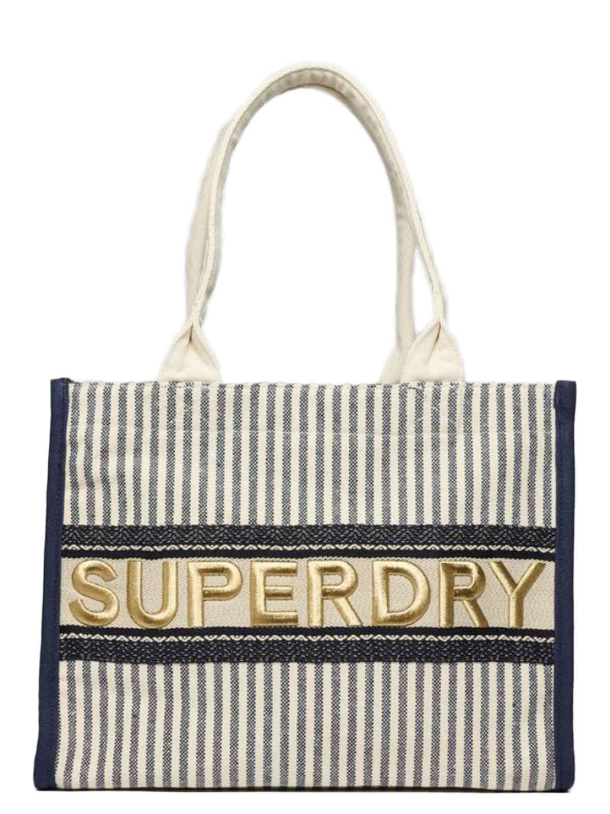   Superdry | Luxe Tote Bag Stripe |  