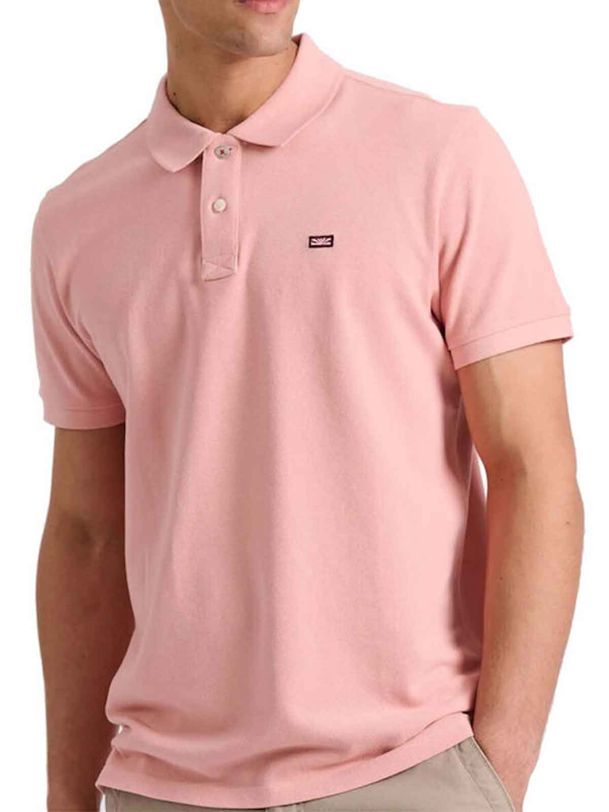   Funky Buddha | Essential polo  Coral Pink |  